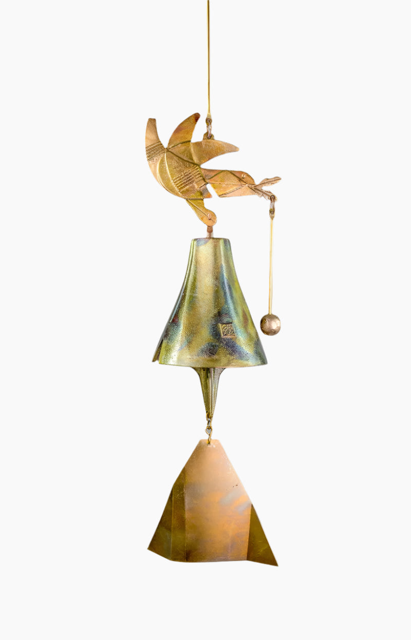 #184SP - Space for Peace Bronze Windbell