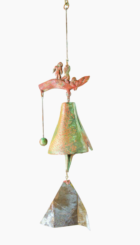 #185OC - Our Children Our Future Bronze Windbell