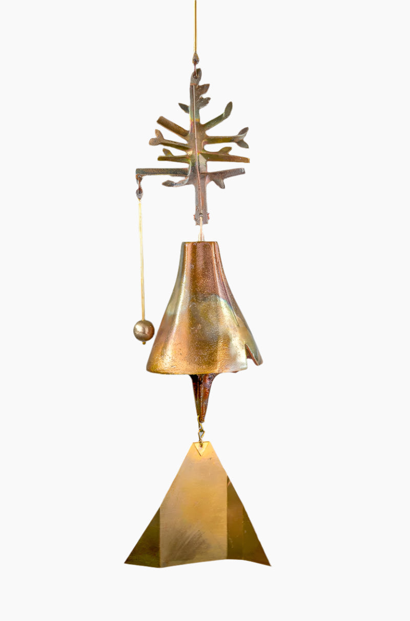 #185PT - Plant a Tree Bronze Windbell