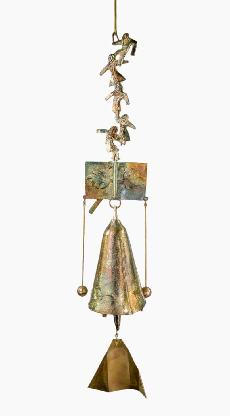 #192LB - Literacy Bronze Windbell