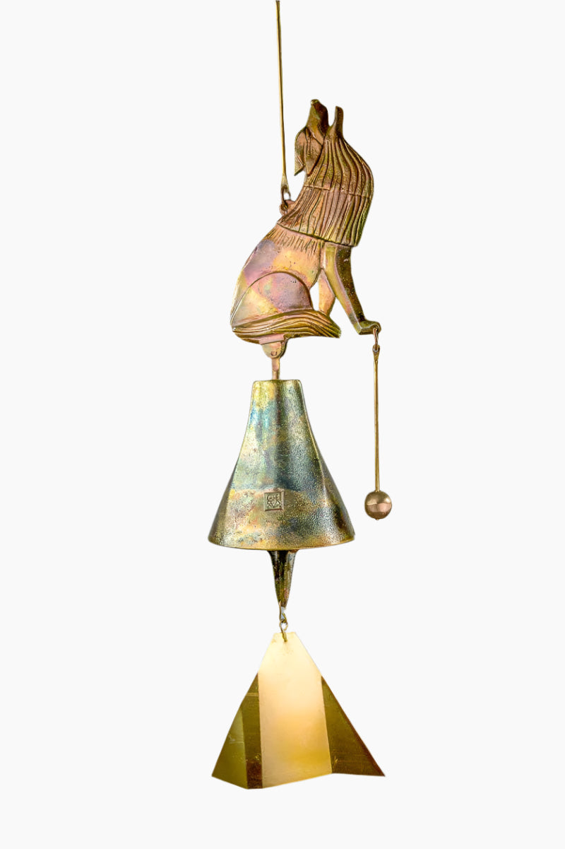 #193WB - The Wolf Bronze Windbell