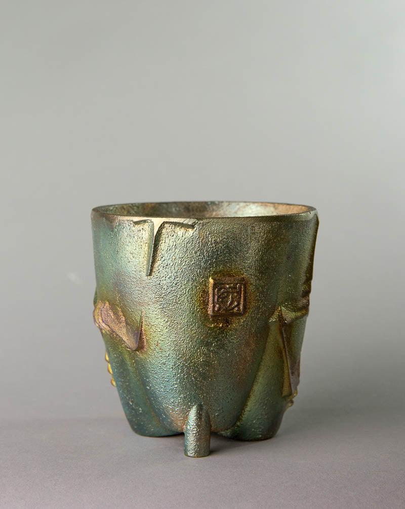 #123BP - Cosanti Bronze Pot