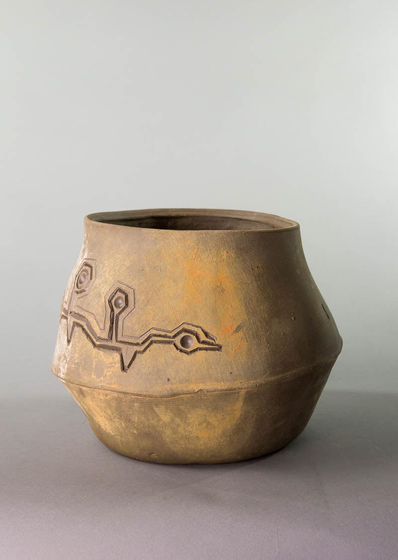 #703P - Ceramic Pot