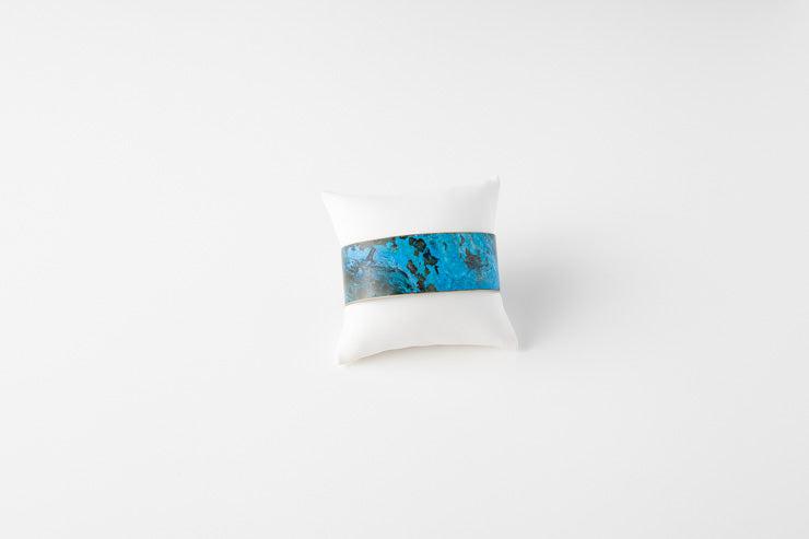 1" Brass Cuff - Desert Night Blue - Cosanti