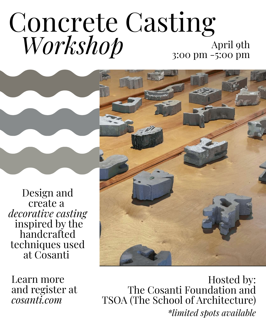 Concrete Casting Workshop