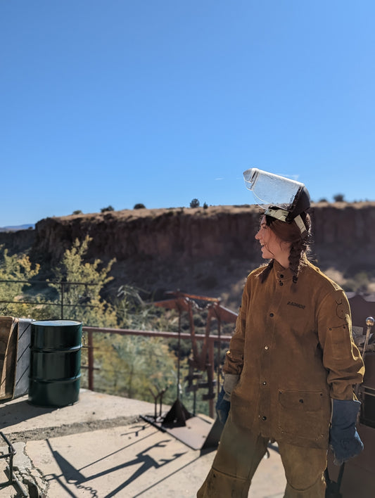 The Beauty In Art And Metalwork: Molly Almeida, Arcosanti Foundry