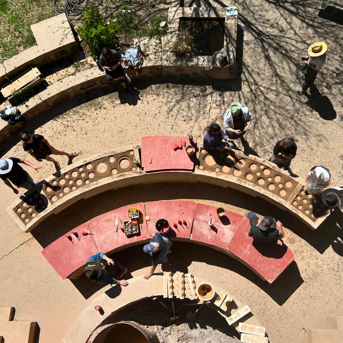 Arcosanti Silt-Casting Process