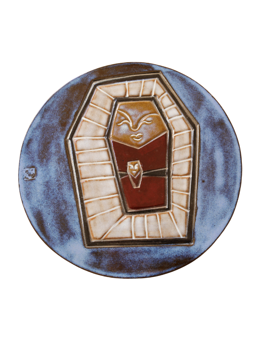 #728 - Mother and Child Large Round