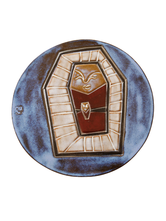 #728 - Mother and Child Large Round