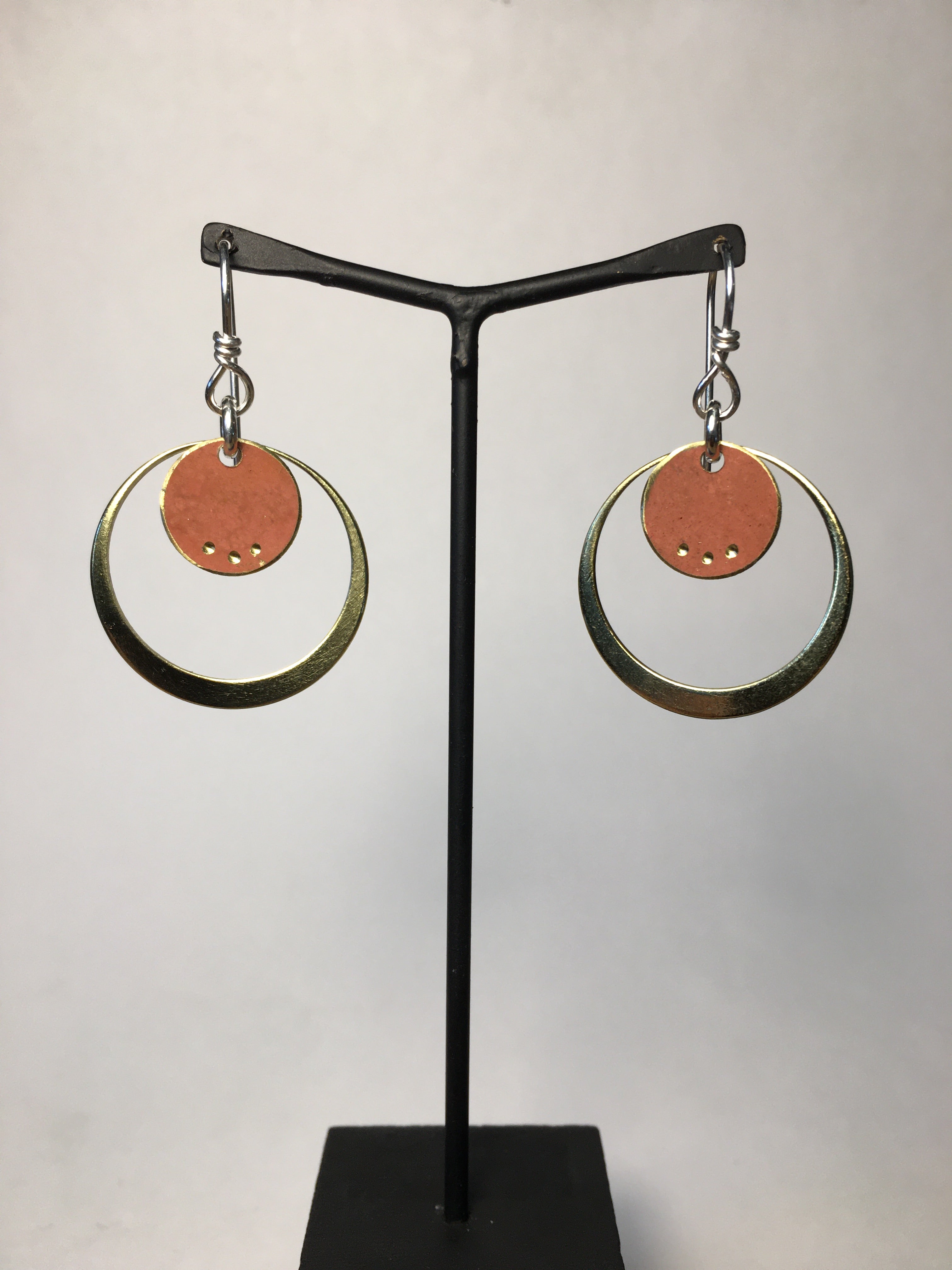Lunar Eclipse Earrings - Cosanti Originals
