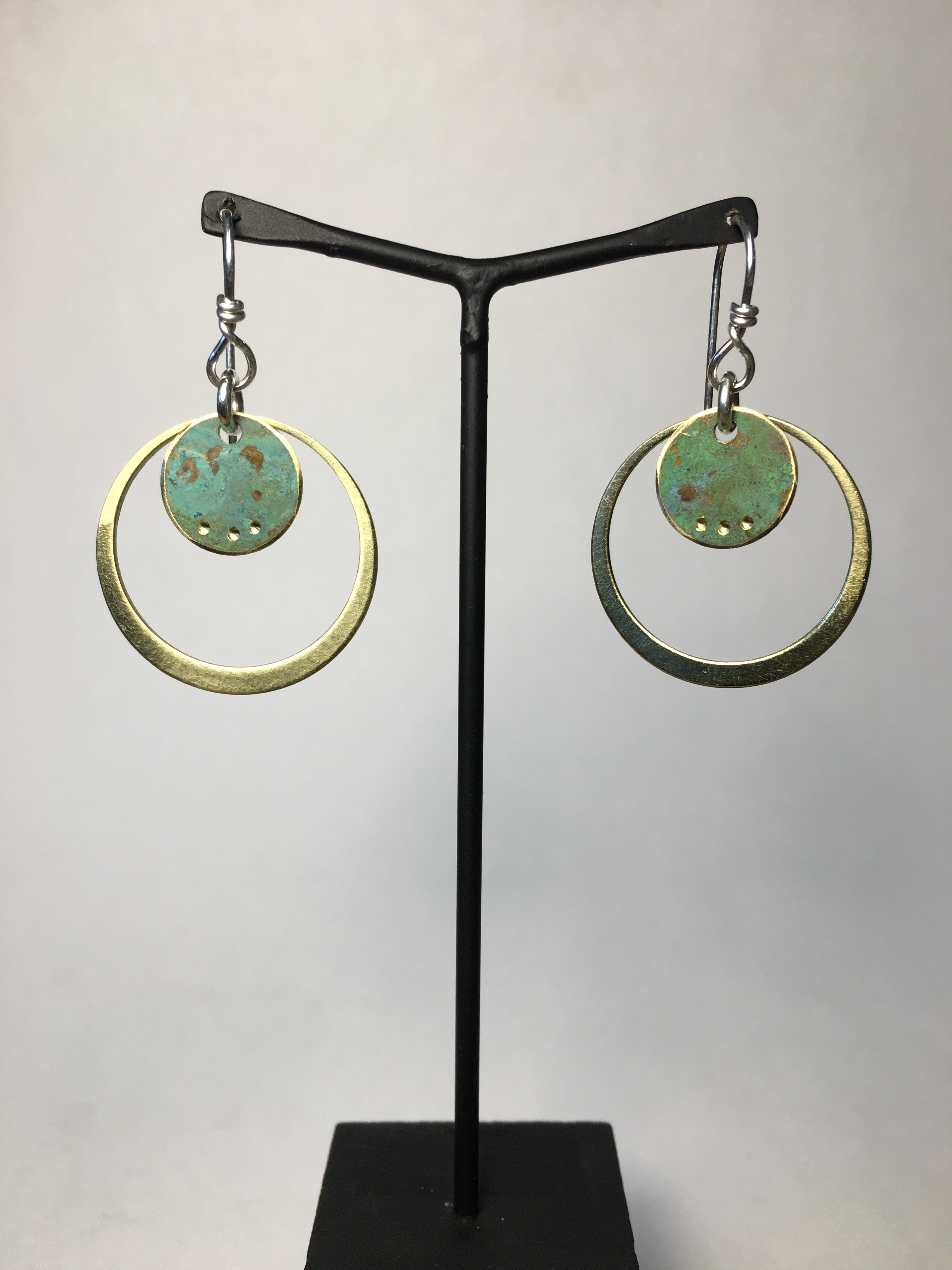 Lunar Eclipse Earrings - Cosanti Originals