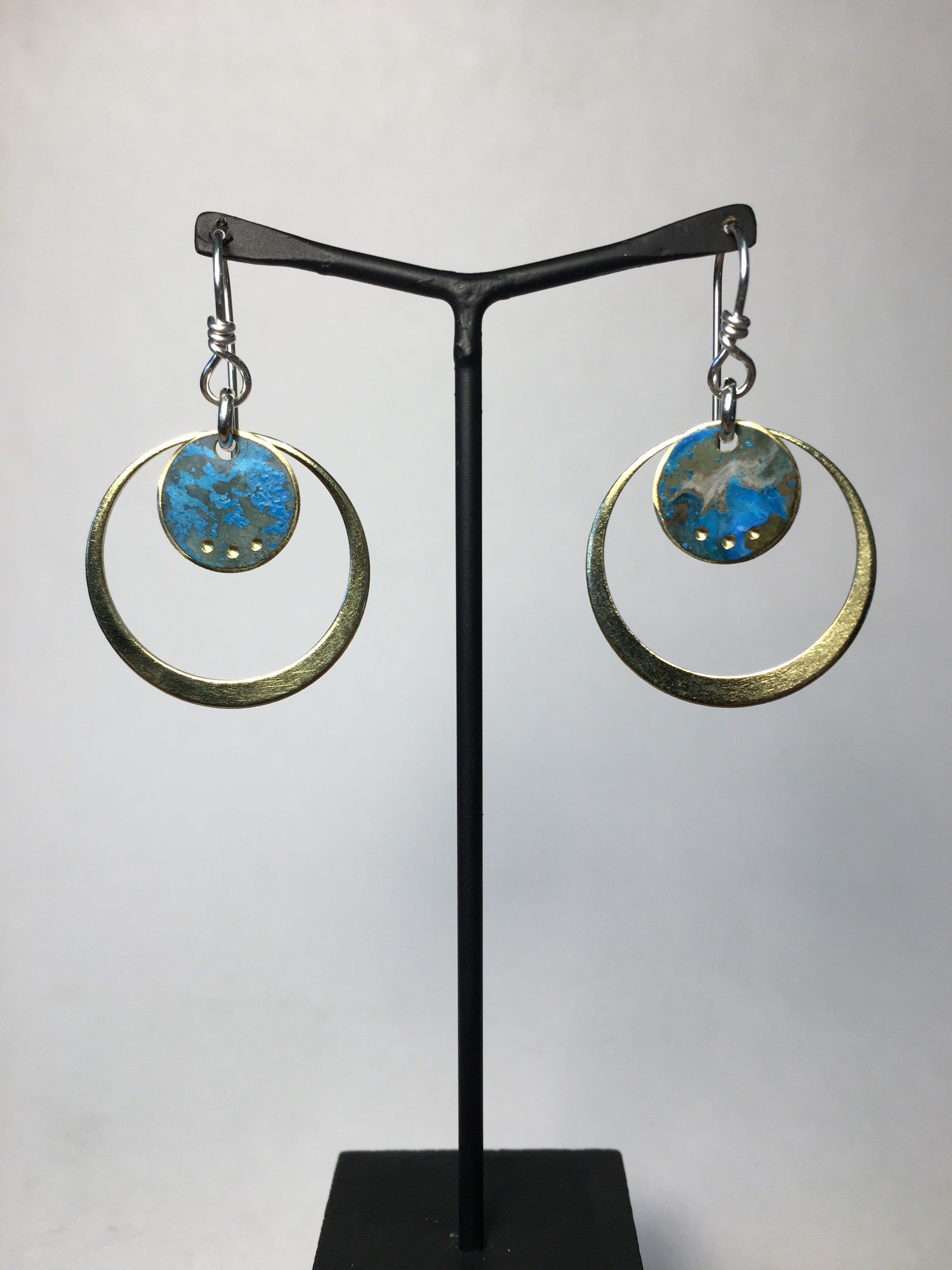 Lunar Eclipse Earrings - Cosanti Originals