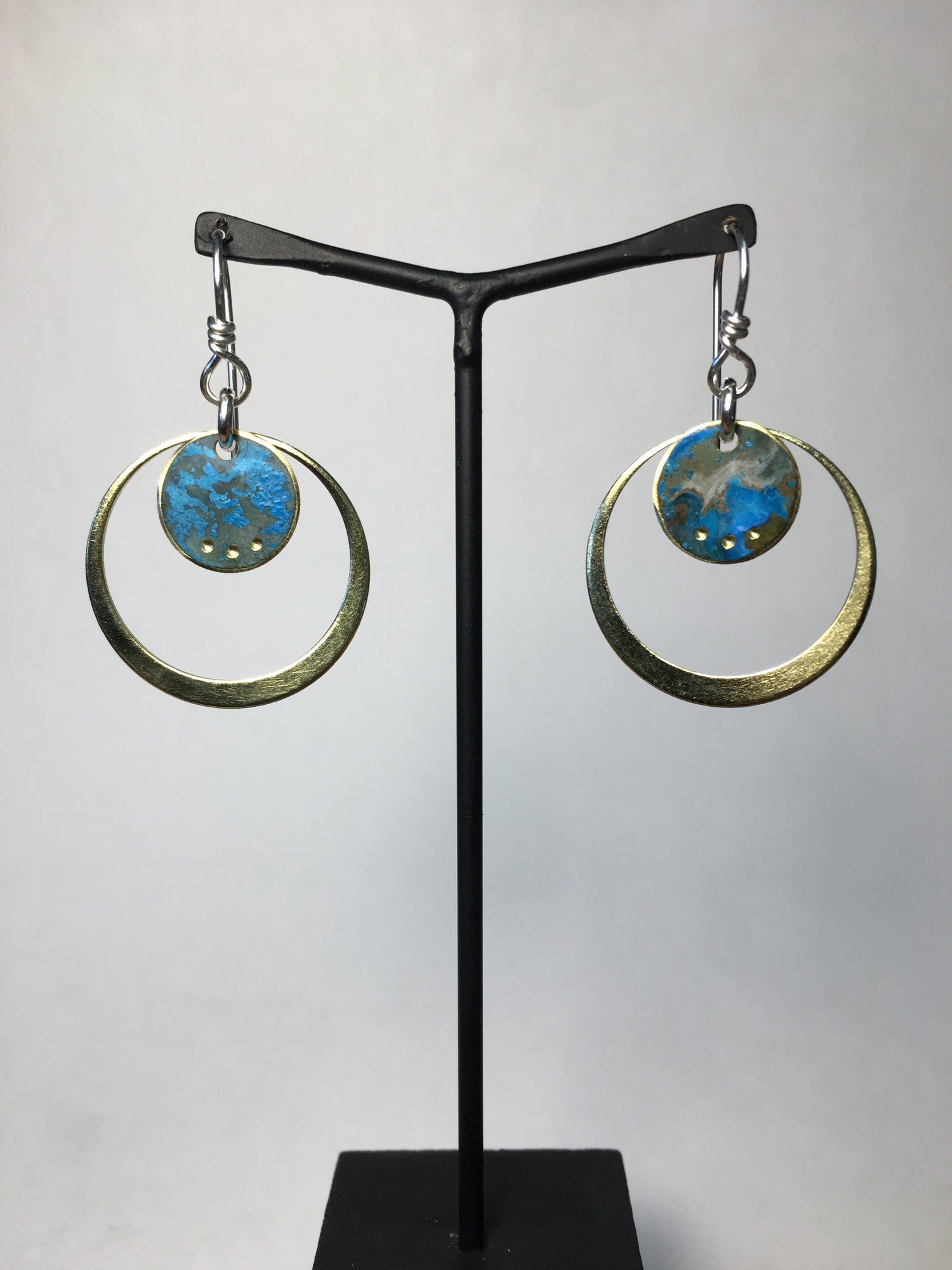 Lunar Eclipse Earrings - Cosanti Originals