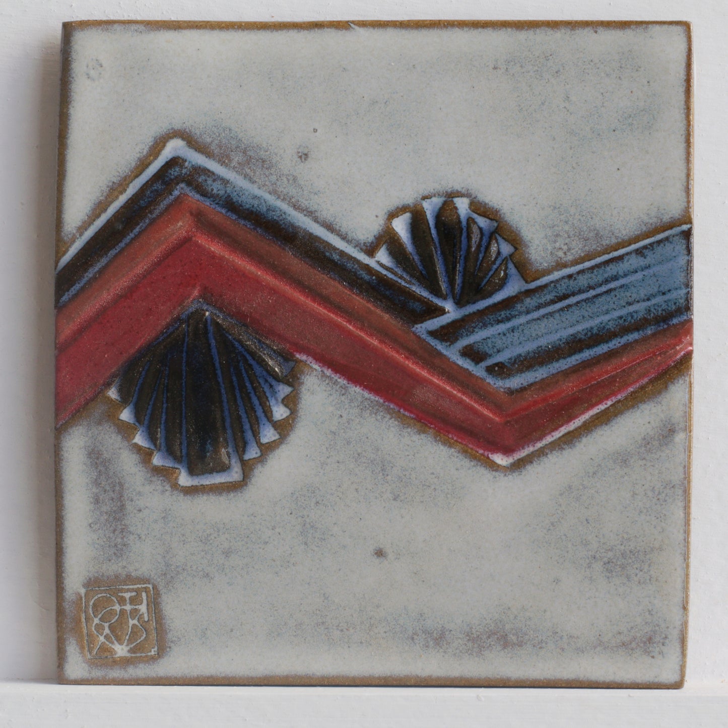 747- Coaster Set of (4) Small Square Tiles