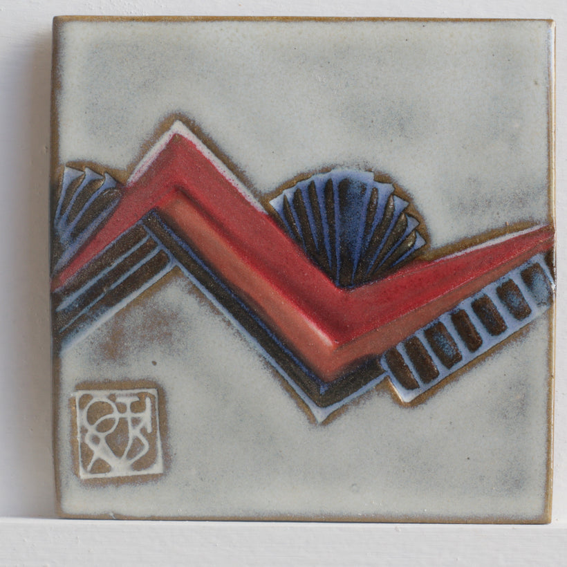 747- Coaster Set of (4) Small Square Tiles