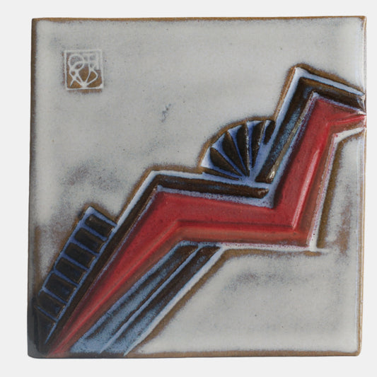 #747 Small Square Ceramic Tile