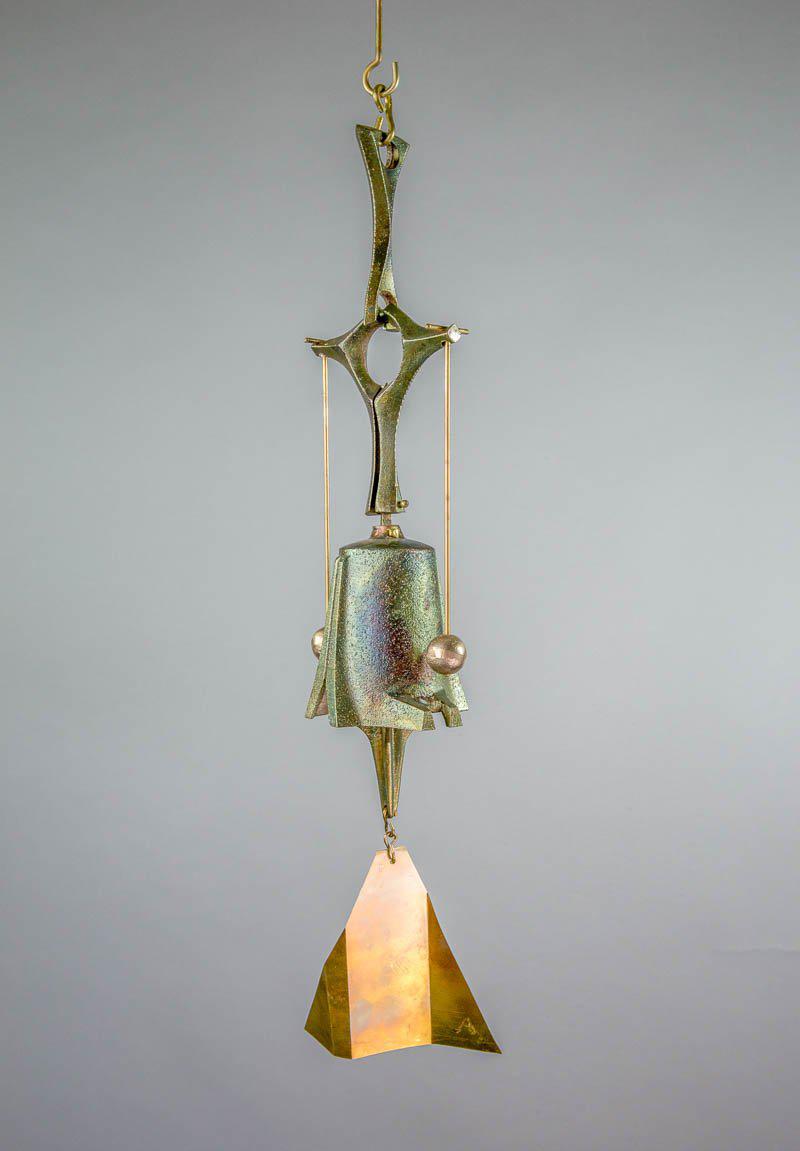 #182CB - Colly Soleri Commemorative Bronze Windbell