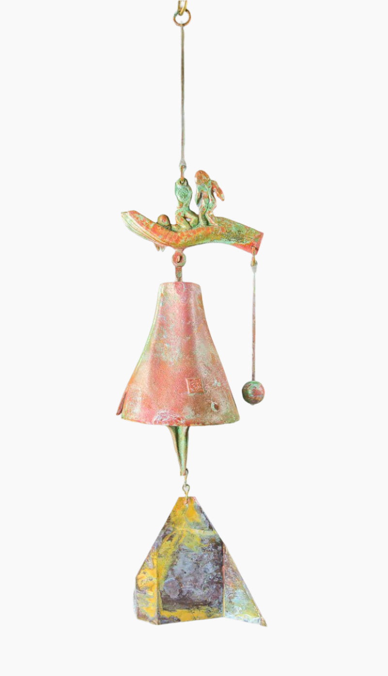 #185OC - Our Children Our Future Bronze Windbell