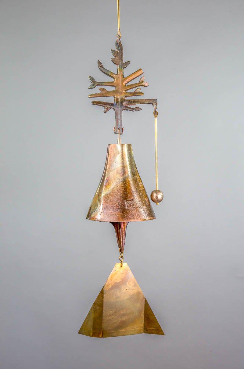 #185PT - Plant a Tree Bronze Windbell