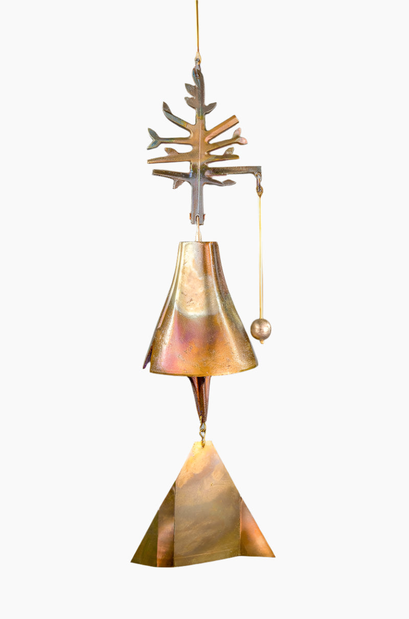#185PT - Plant a Tree Bronze Windbell