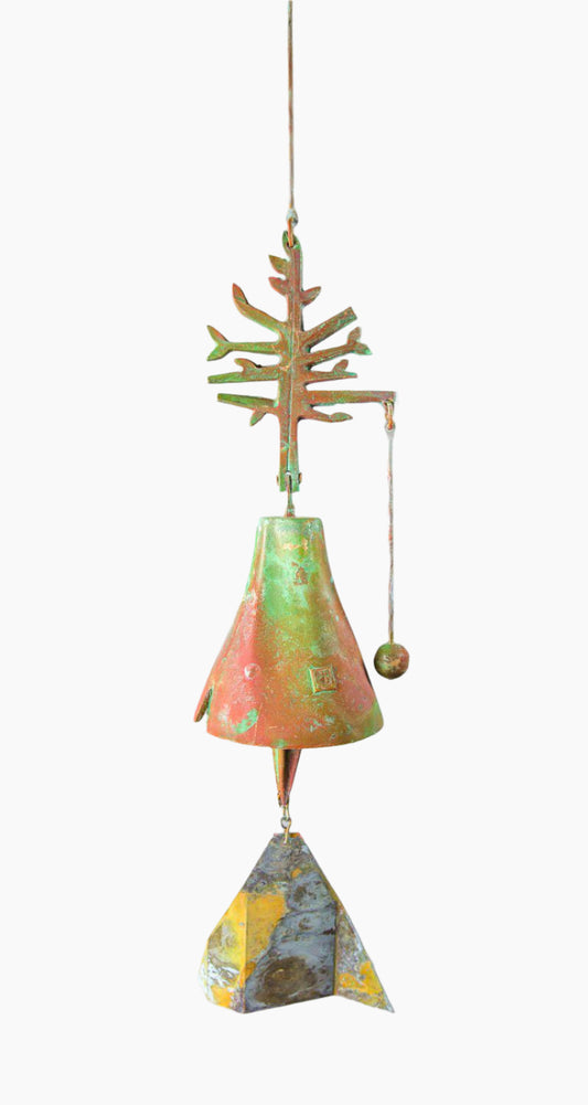 #185PT - Plant a Tree Bronze Windbell