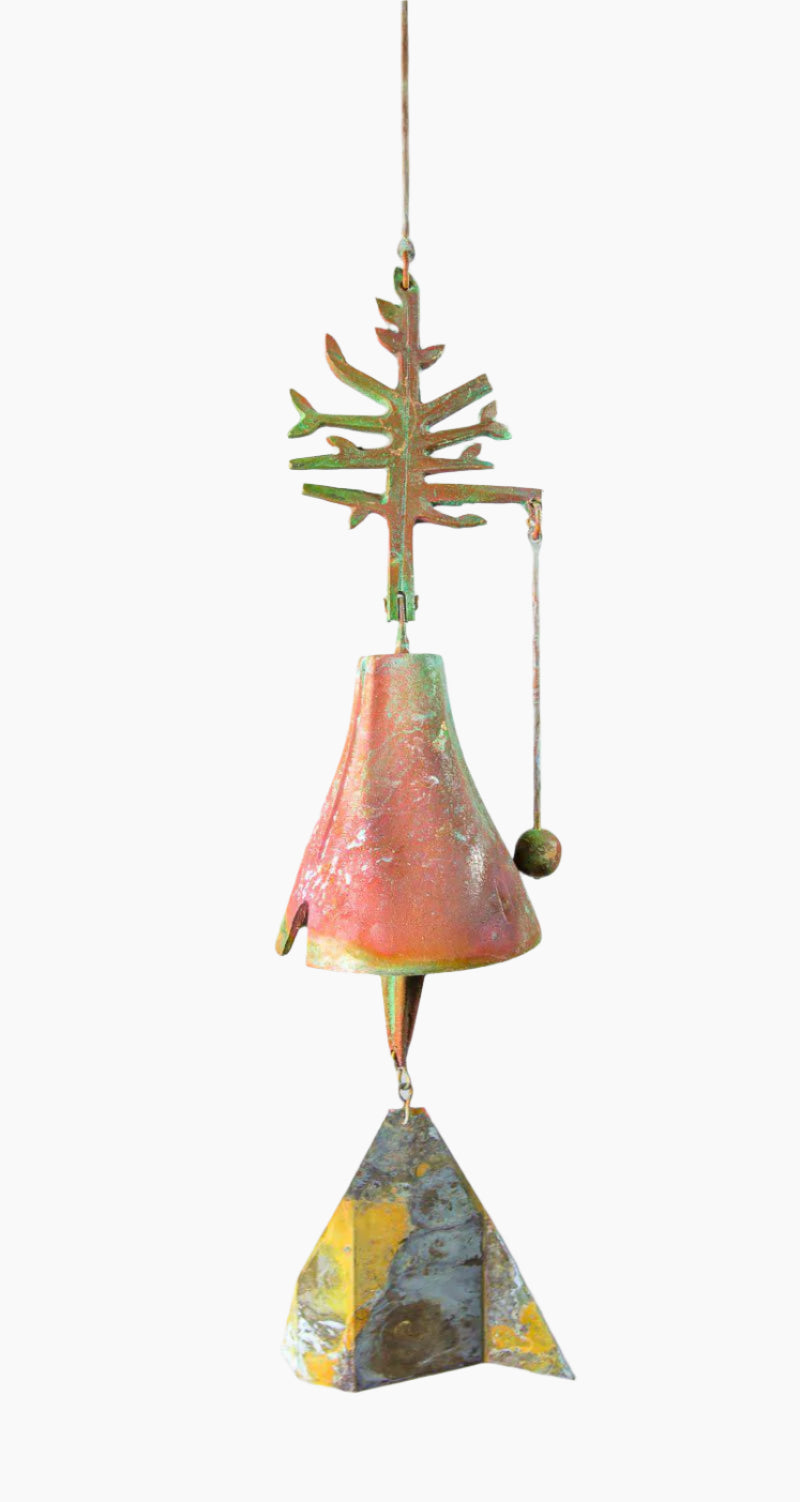 #185PT - Plant a Tree Bronze Windbell