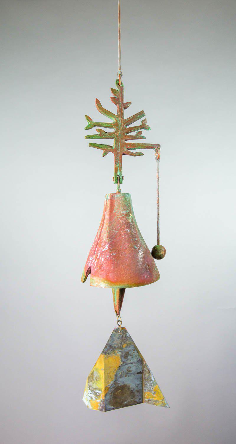 #185PT - Plant a Tree Bronze Windbell