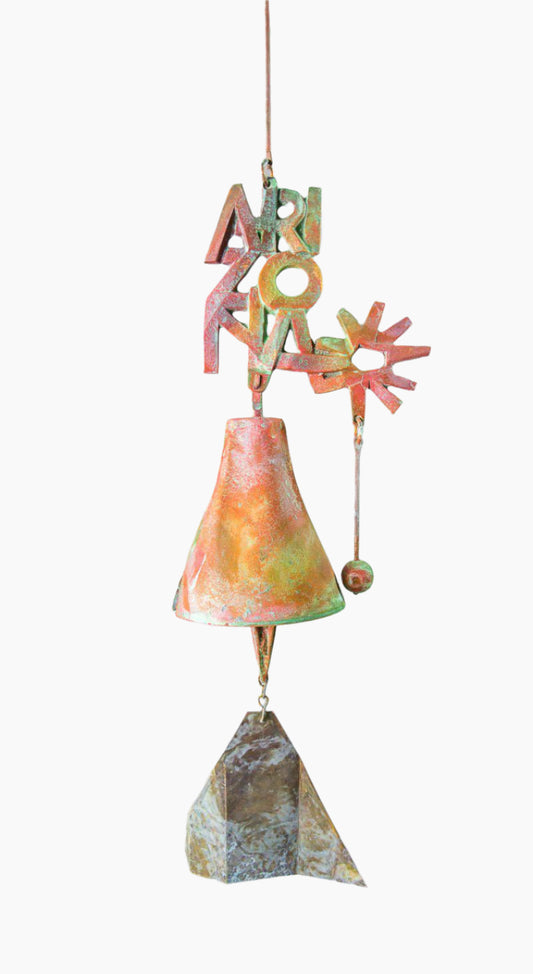 #185SA - Arizona Support the Arts Bronze Windbell