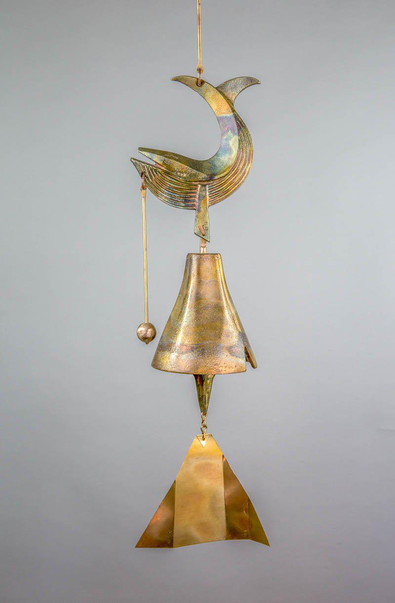 #185SW - Save the Whale Bronze Windbell