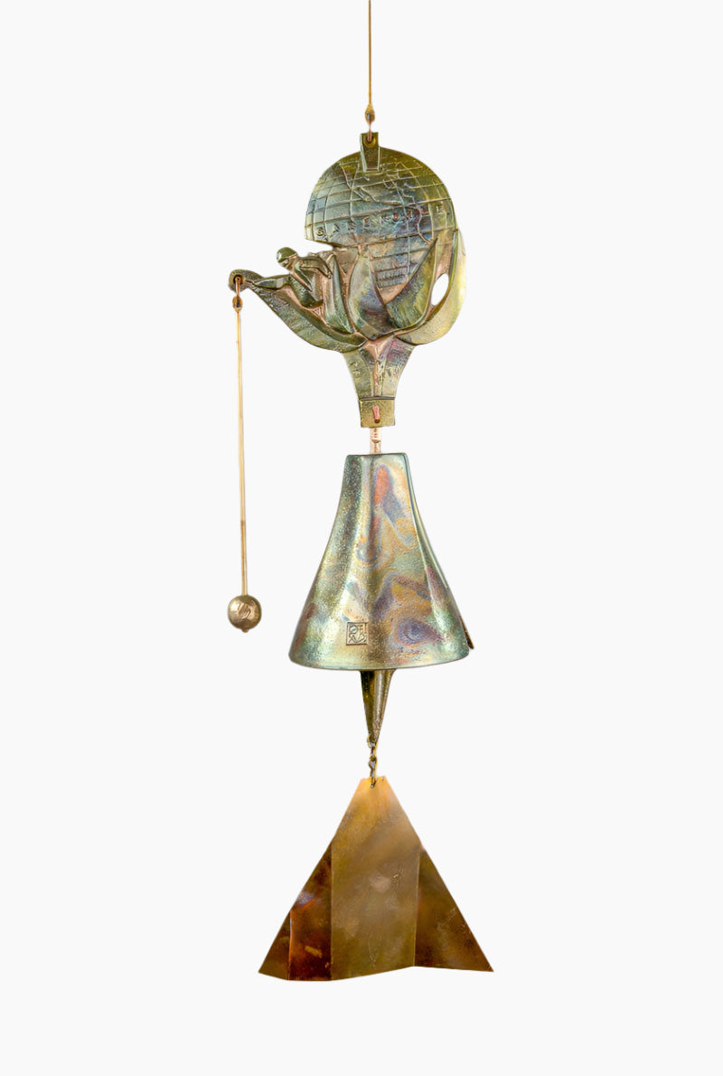 アクセサリー Bell 190EB - Earth Bell Bronze Windbell – Cosanti Originals