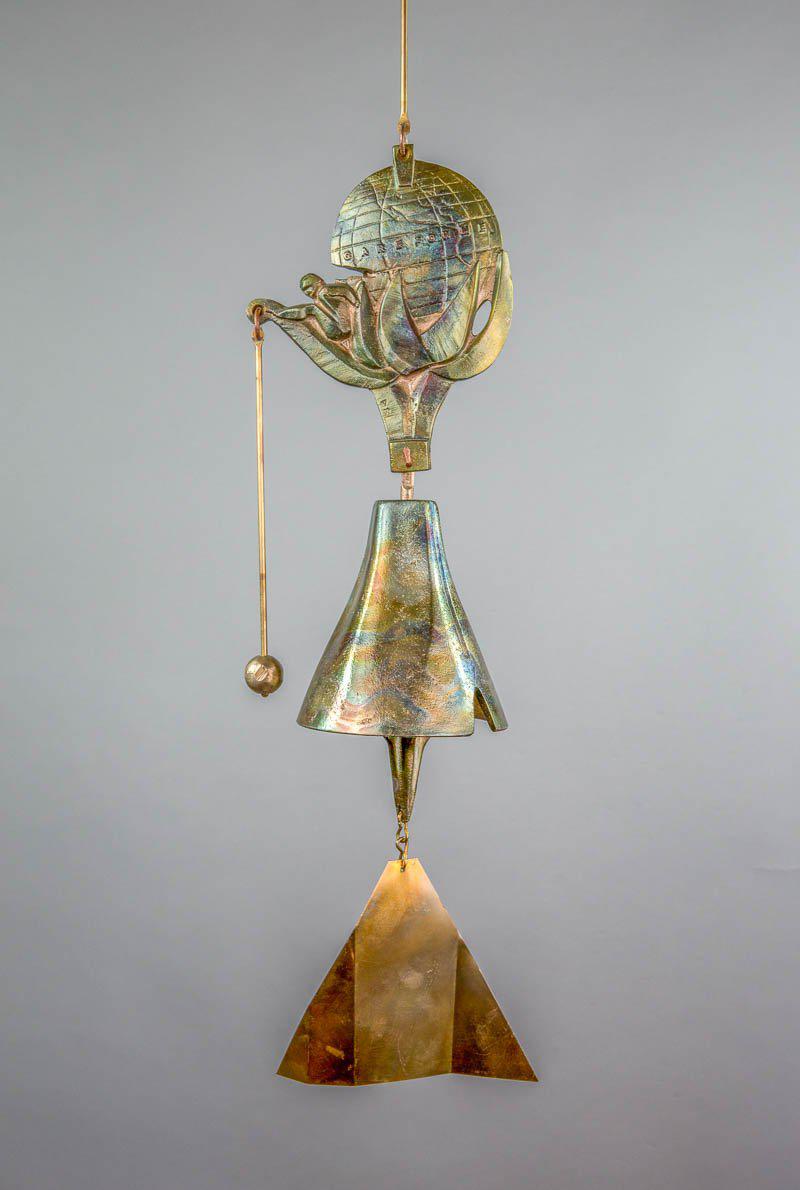 #190EB - Earth Bell Bronze Windbell