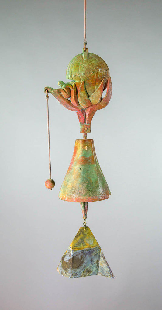 #190EB - Earth Bell Bronze Windbell