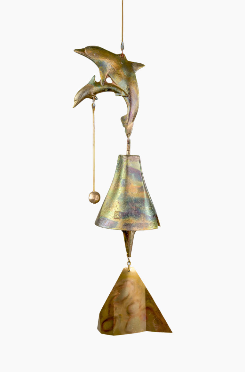 #193DB - The Dolphin Bronze Windbell