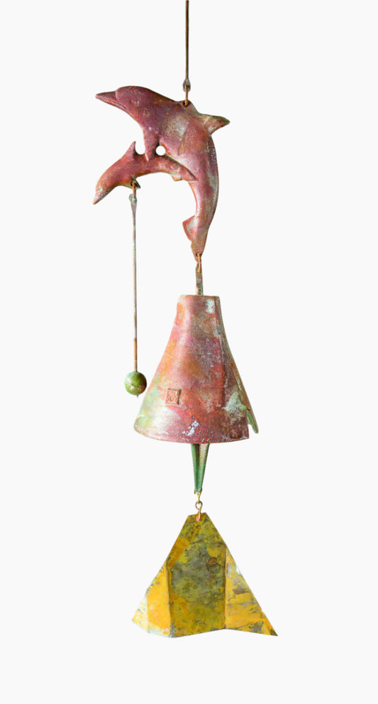 #193DB - The Dolphin Bronze Windbell