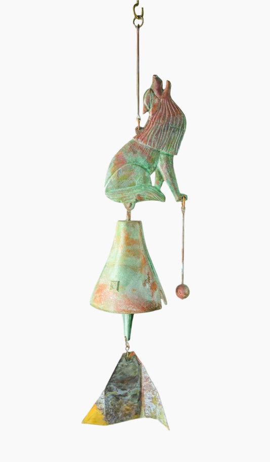 #193WB - The Wolf Bronze Windbell