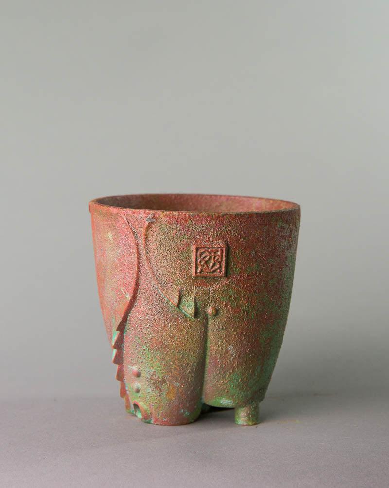 #123BP - Cosanti Bronze Pot