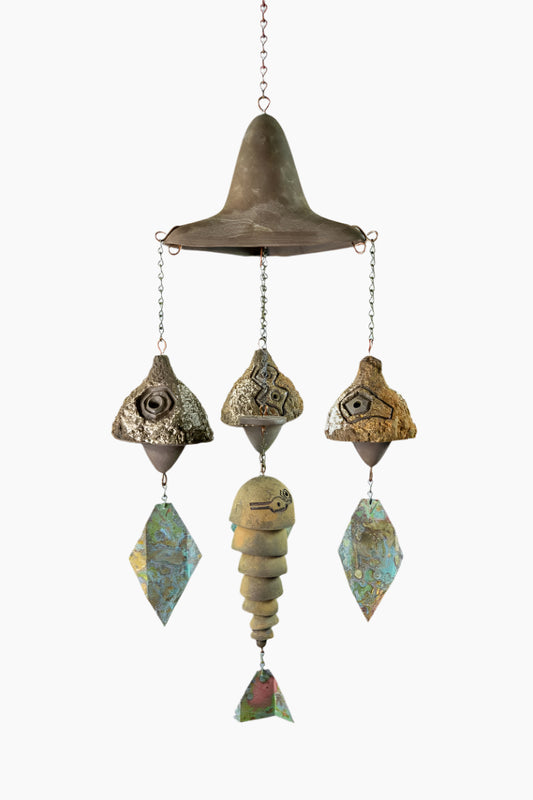 hanging bell sculpture