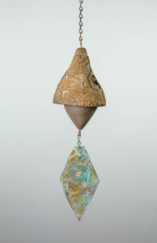 asymmetrically cone-shaped wind bell