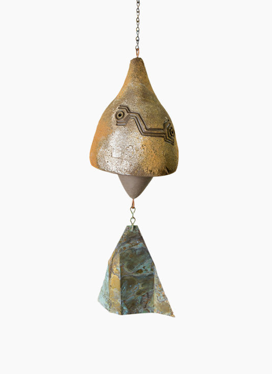 Conically-shaped wind bell