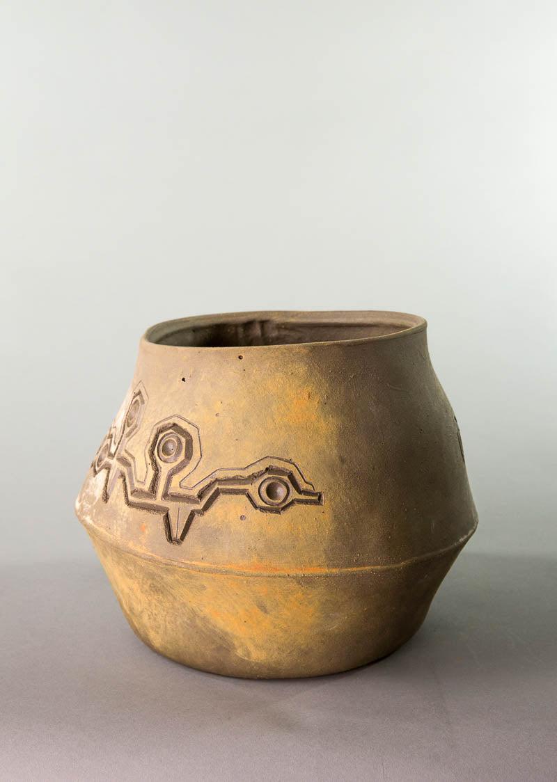 #703P - Ceramic Pot