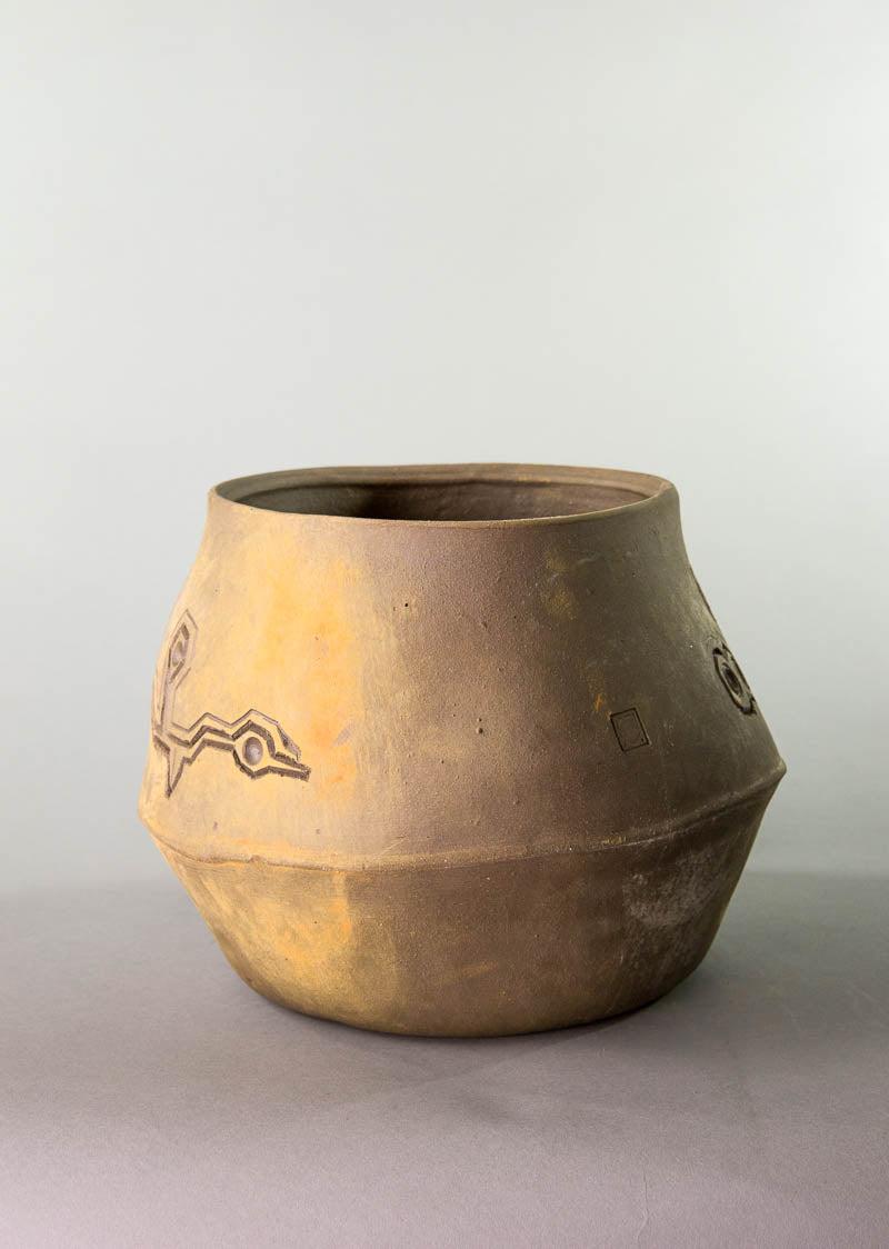 #703P - Ceramic Pot