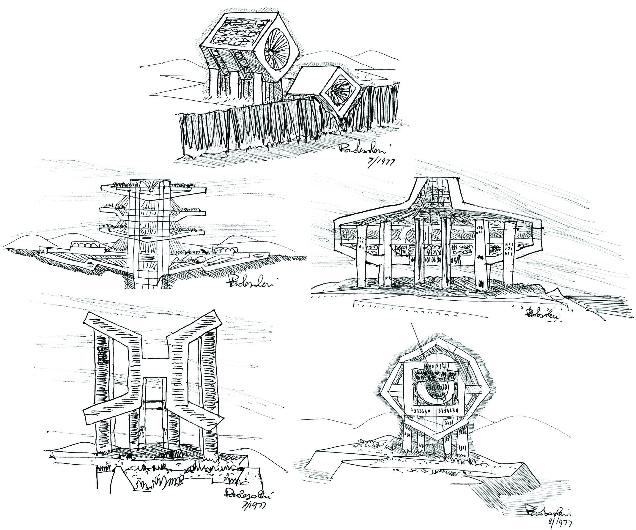 [PSC-Set] Soleri City Series - A Set of 5