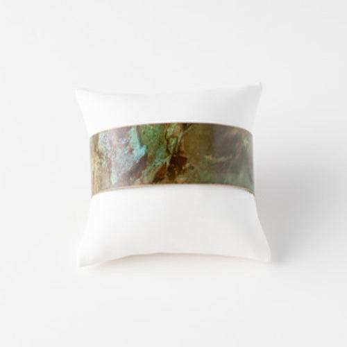 1" Brass Cuff - Windbell Green